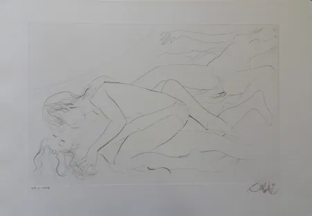 彫版 Valadie - Etreinte et attente