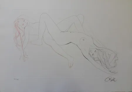 彫版 Valadie - Les amantes, plaisir partagé