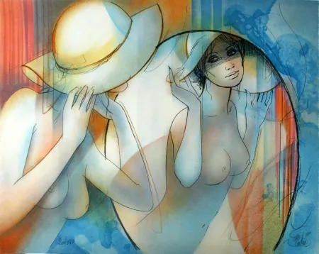 リトグラフ Valadie - L'Orgueil