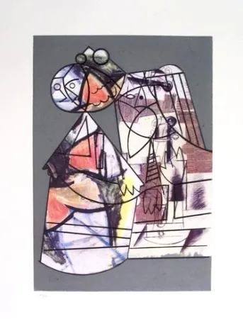 エッチングと　アクチアント Valdés - Hommage à Velazquez.