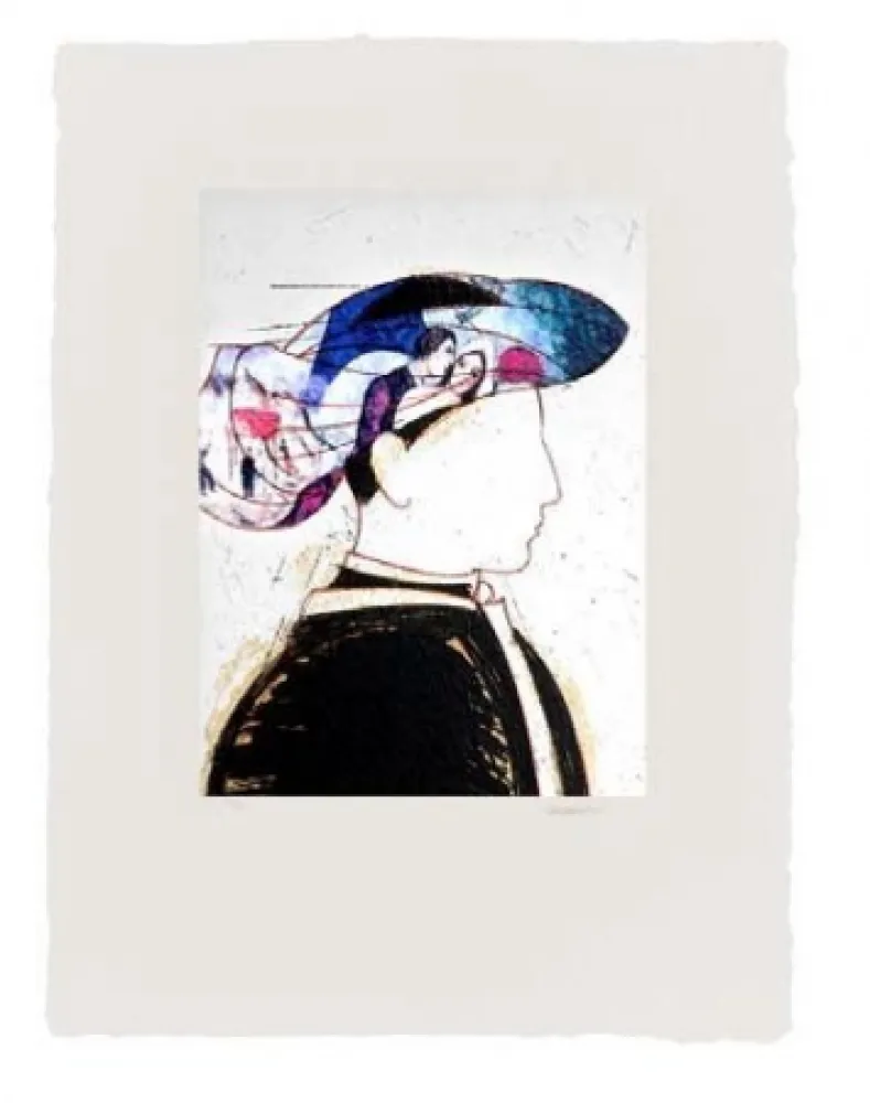 エッチングと　アクチアント Valdés - Manolo Valdés