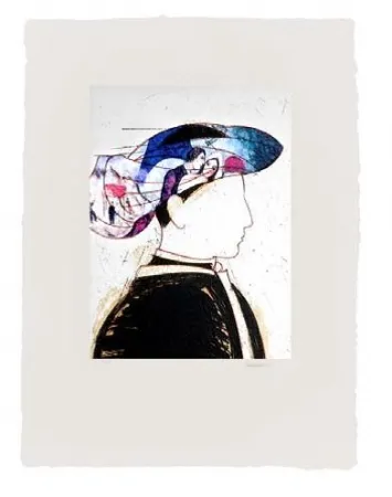 エッチングと　アクチアント Valdés - Manolo Valdés