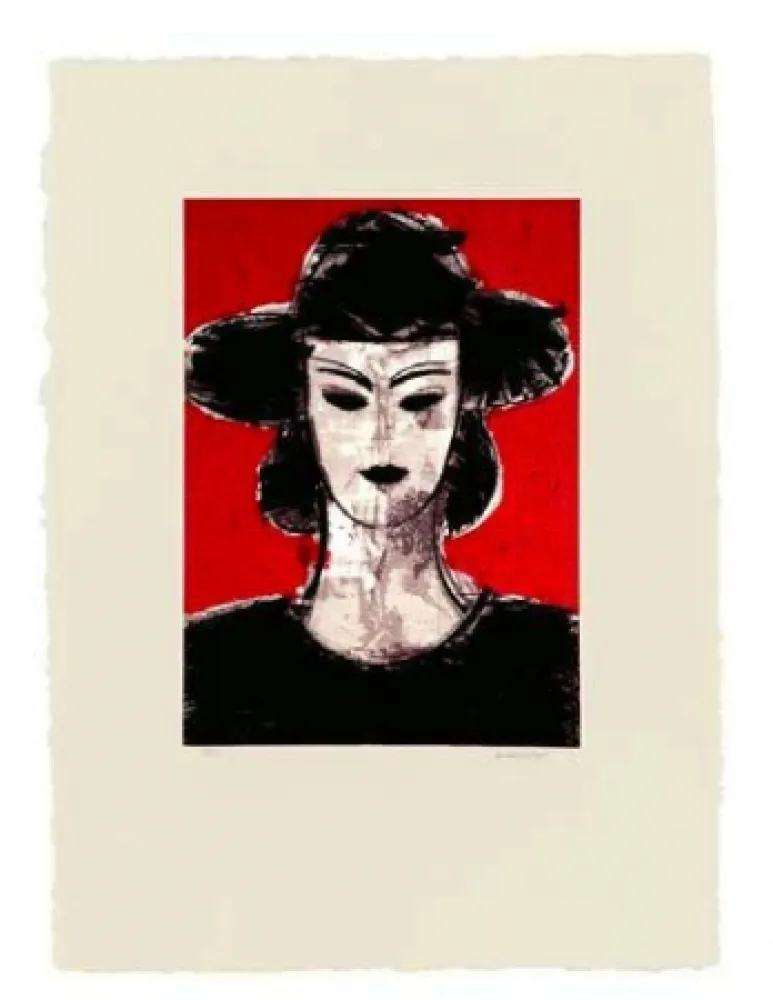 エッチングと　アクチアント Valdés - Manolo Valdés