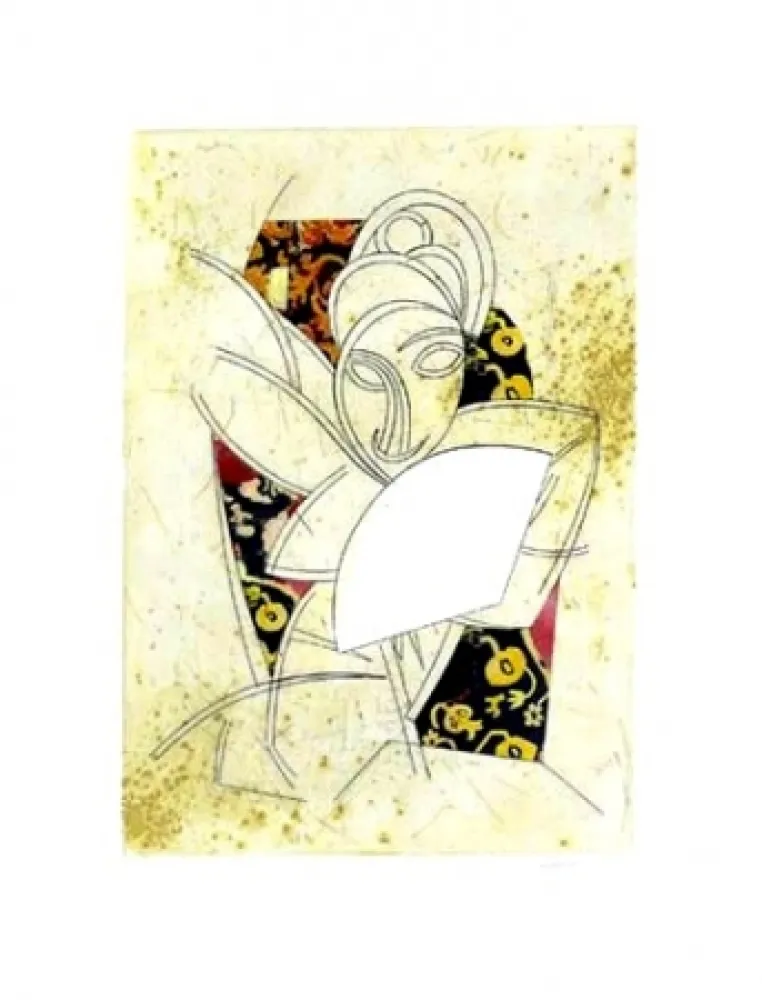 エッチングと　アクチアント Valdés - Manolo Valdés