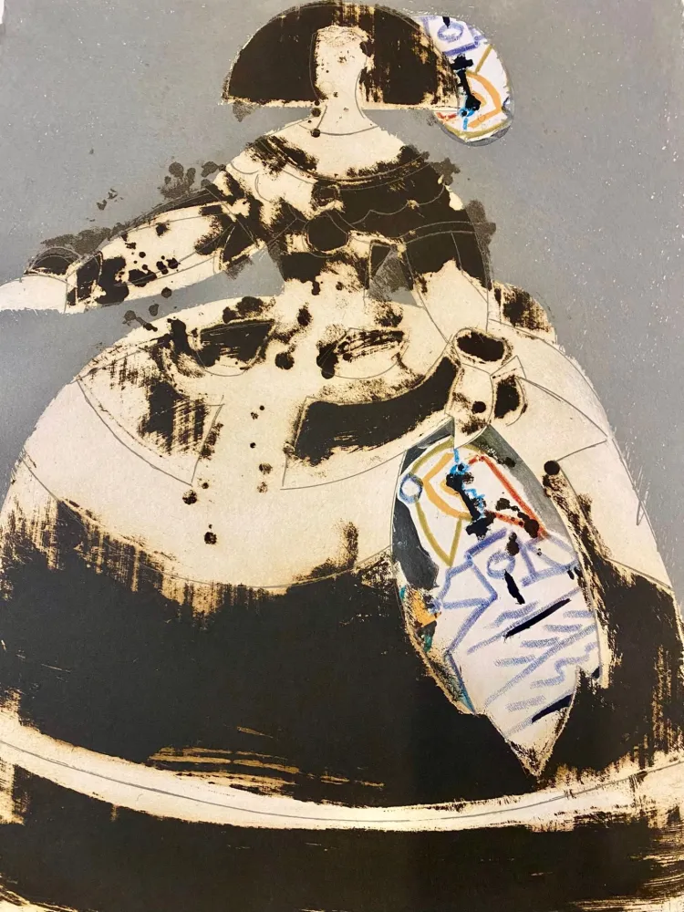 エッチング Valdés - Menina