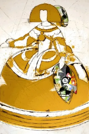 エッチングと　アクチアント Valdés - Reina Mariana