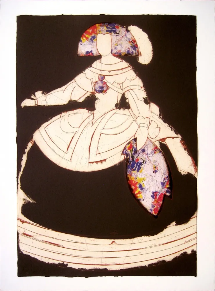 エッチングと　アクチアント Valdés - Reina Mariana