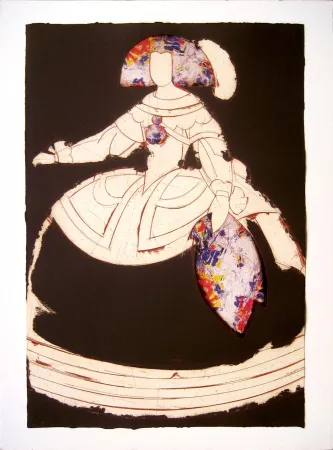 エッチングと　アクチアント Valdés - Reina Mariana