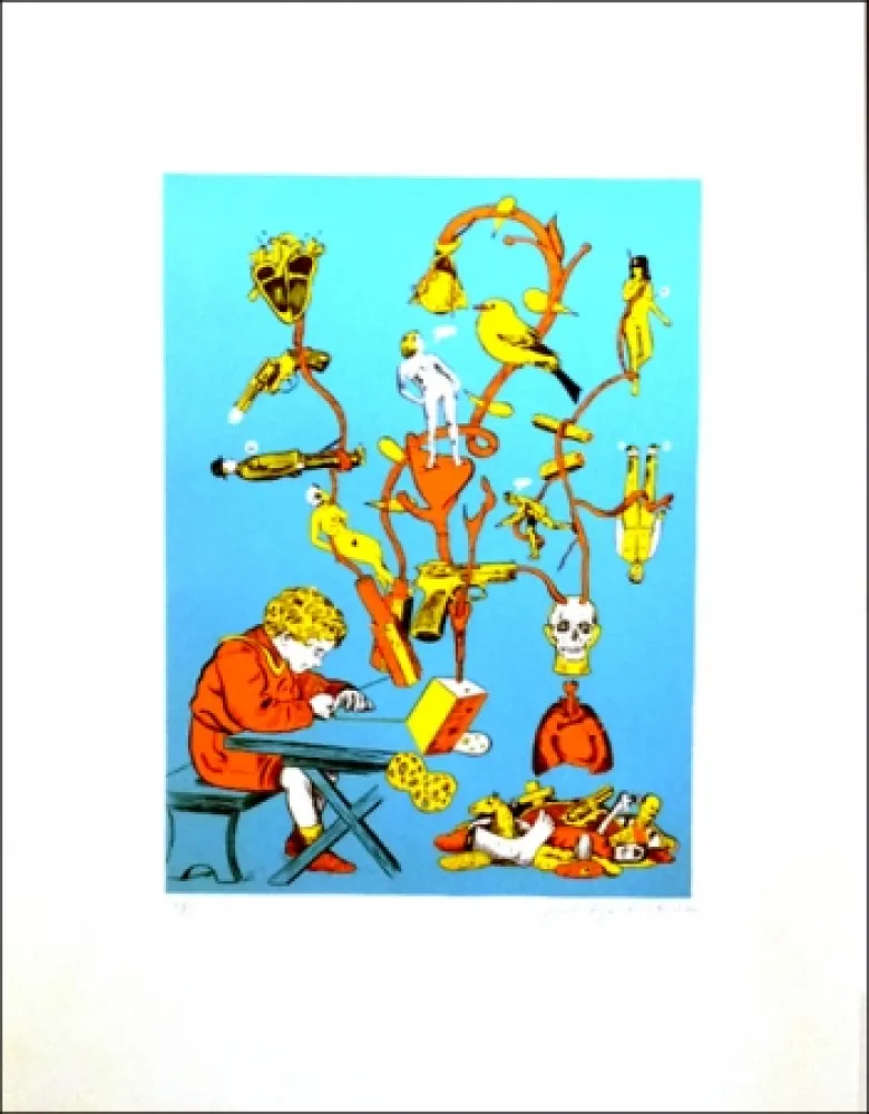 リトグラフ Valdivia - Cogito Ergo Boom