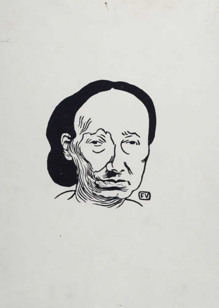 リトグラフ Vallotton - Louise Michel, 1894