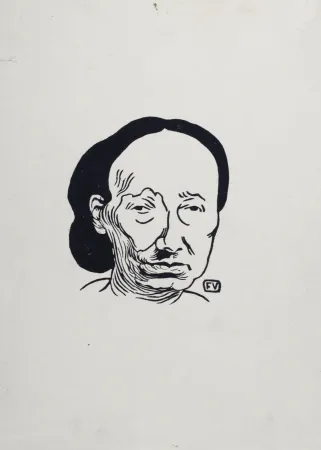 リトグラフ Vallotton - Louise Michel, 1894