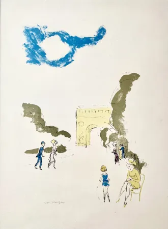 リトグラフ Van Dongen - Arc de Triomf