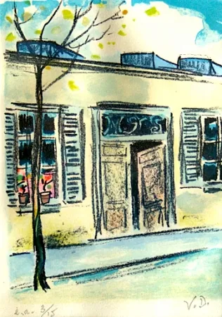 リトグラフ Van Dongen - Bateau Lavoir