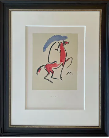 リトグラフ Van Dongen - Cavalier Arabe