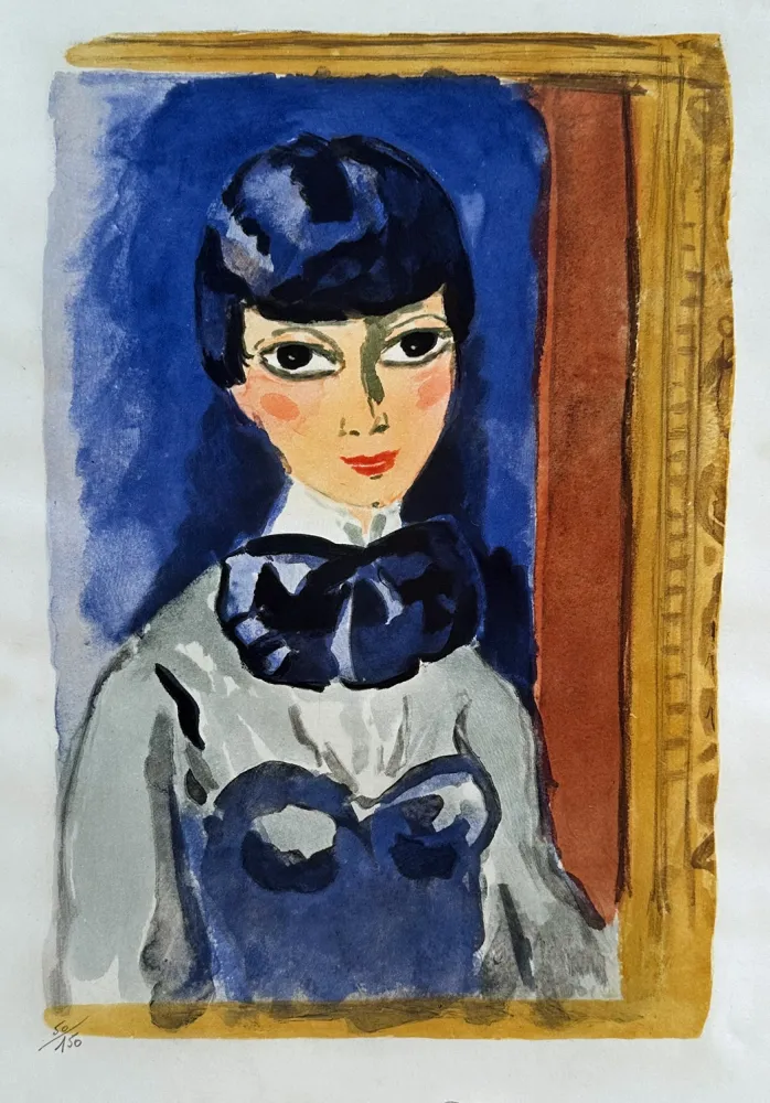 リトグラフ Van Dongen - Claudine