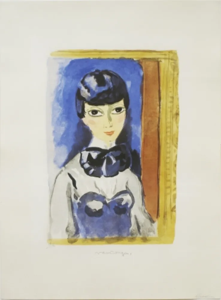 リトグラフ Van Dongen - Claudine