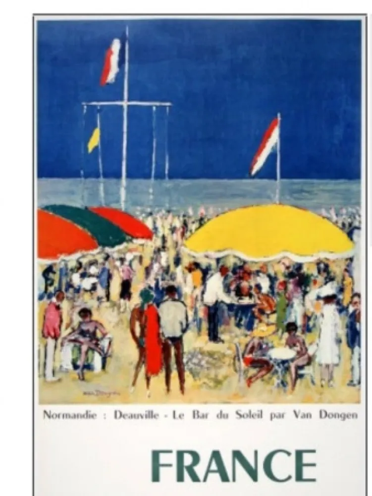 オフセット Van Dongen - DEAUVILLE BAR DU SOLEIL