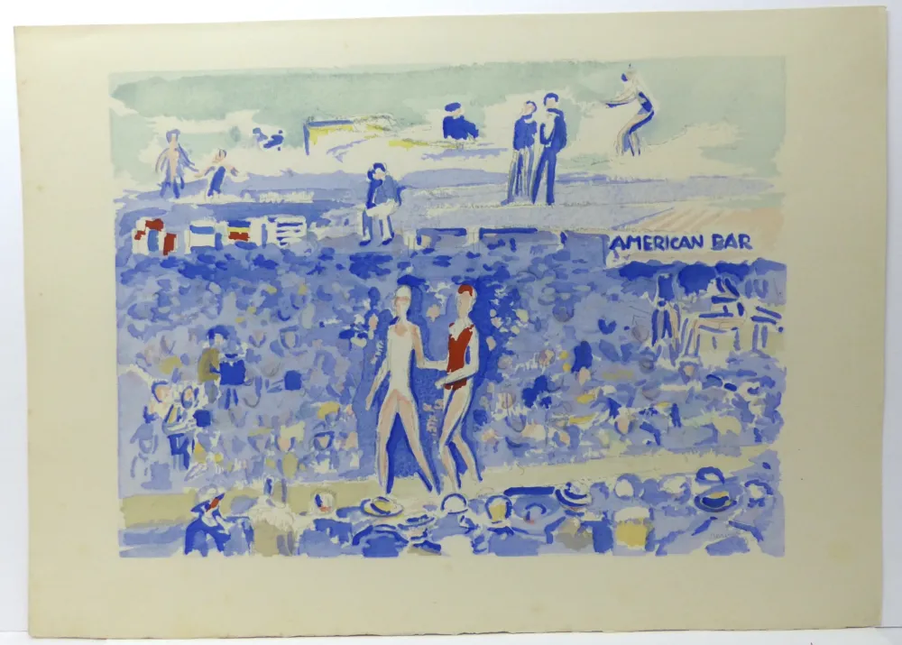 ステンシル Van Dongen - Deauville.1931