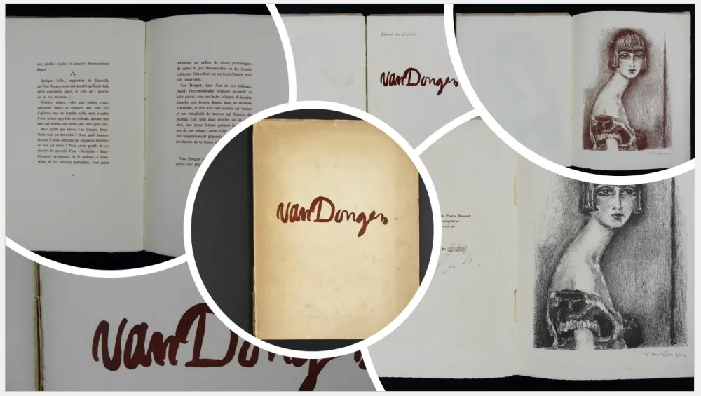挿絵入り本 Van Dongen - Des Courières, Van Dongen