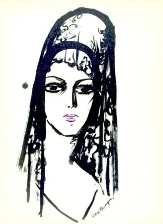 ステンシル Van Dongen - Espagnole