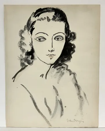 ステンシル Van Dongen - Femme