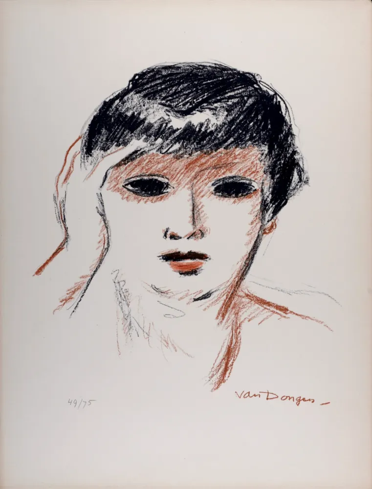 リトグラフ Van Dongen - Fernande Olivier, c. 1955
