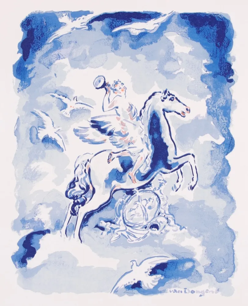 リトグラフ Van Dongen - Gloire a Paris