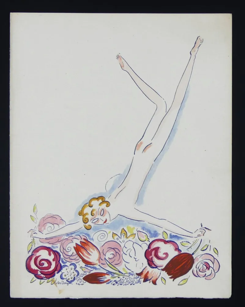 ステンシル Van Dongen - Jeanne Zadoks