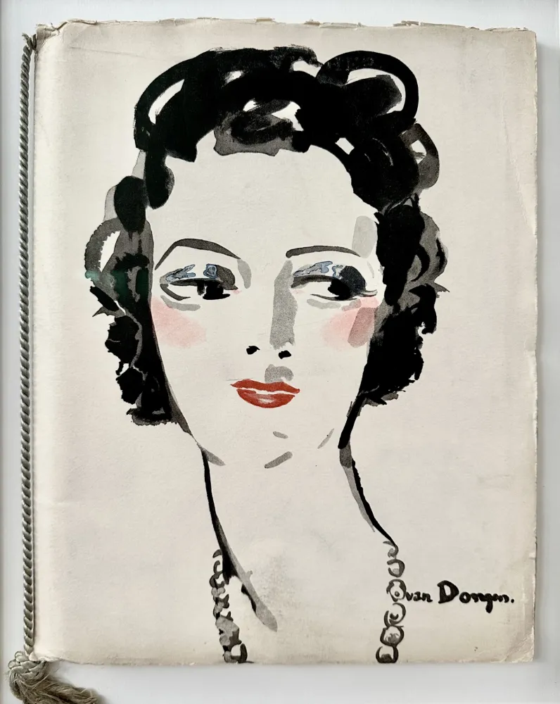 オフセット Van Dongen - La Fille au Collier