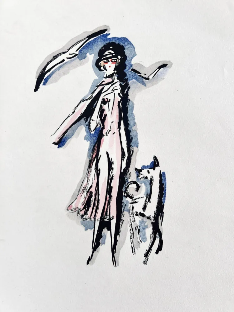 リトグラフ Van Dongen - La Garçonne