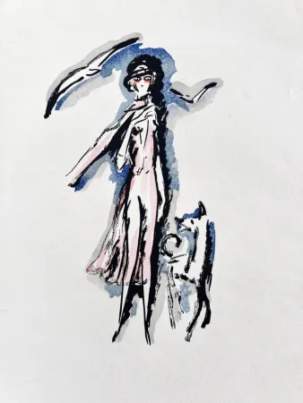 リトグラフ Van Dongen - La Garçonne