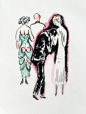 リトグラフ Van Dongen - La Garçonne