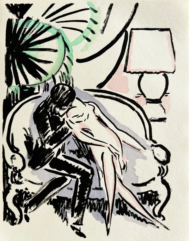 リトグラフ Van Dongen - La Garçonne