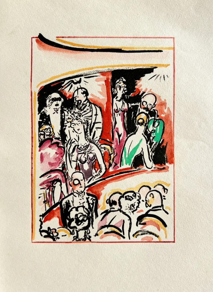 リトグラフ Van Dongen - La Garçonne