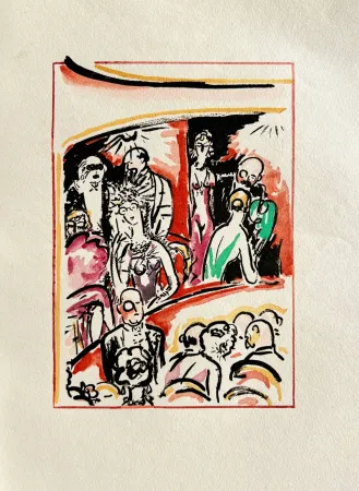 リトグラフ Van Dongen - La Garçonne