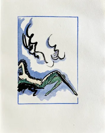 リトグラフ Van Dongen - La Garçonne