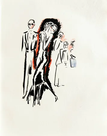 リトグラフ Van Dongen - La Garçonne