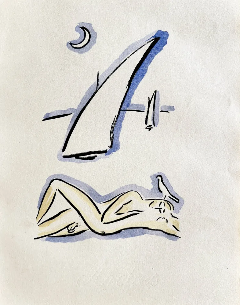 リトグラフ Van Dongen - La Garçonne