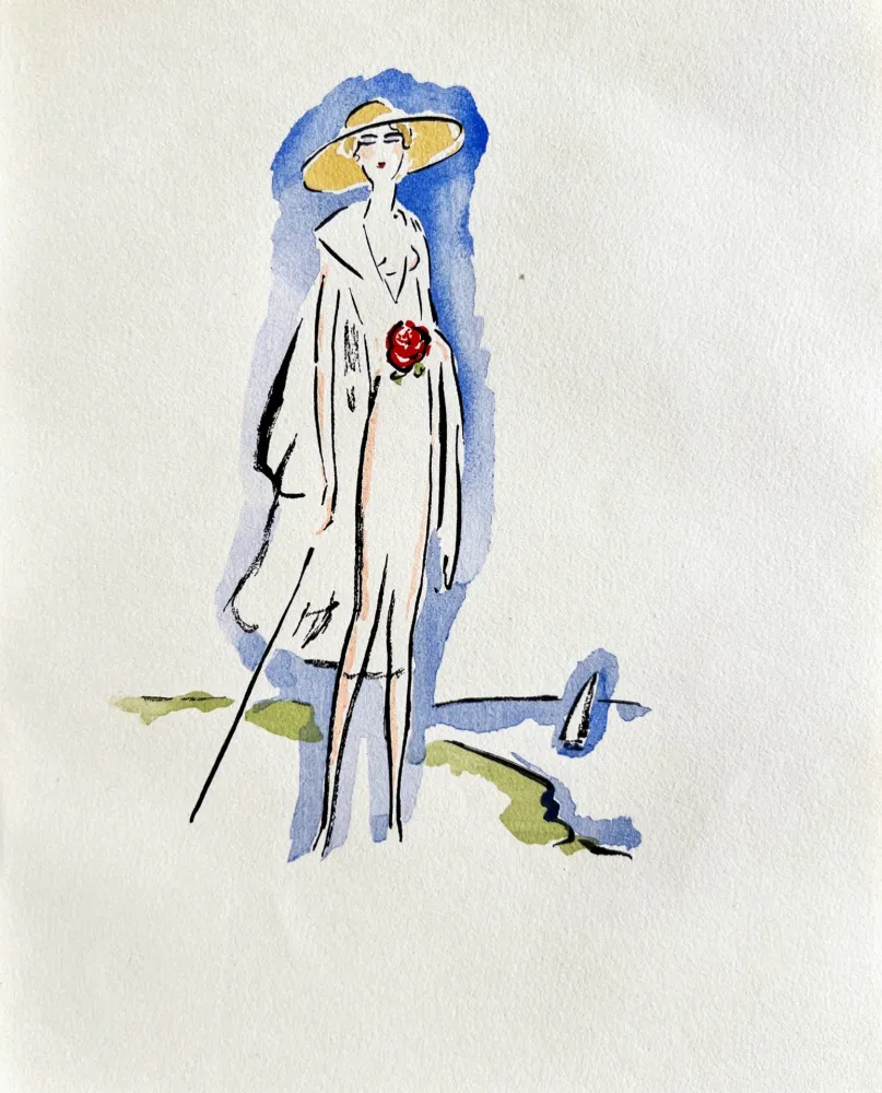 リトグラフ Van Dongen - La Garçonne