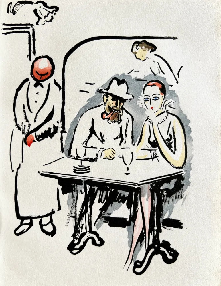 リトグラフ Van Dongen - La Garçonne