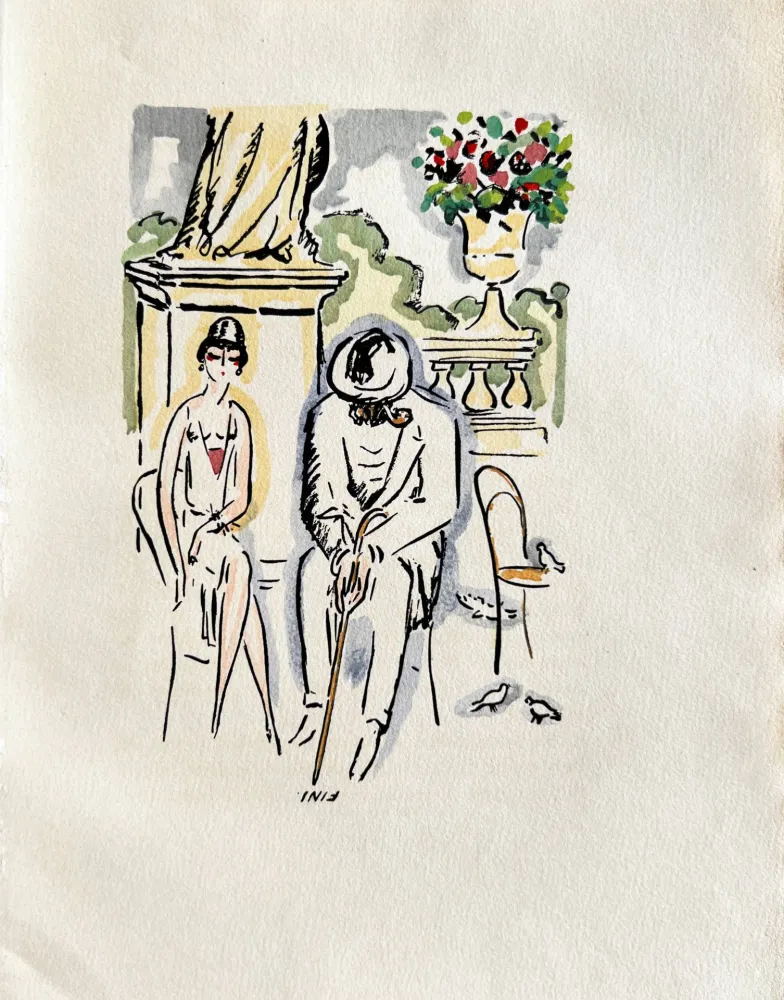 リトグラフ Van Dongen - La Garçonne