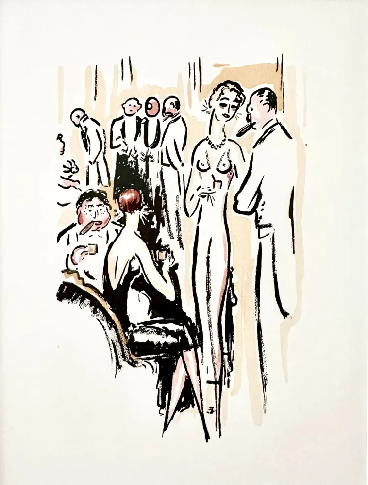 ステンシル Van Dongen - La Garconne, The Party