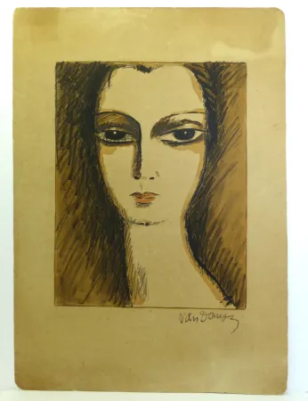 技術的なありません Van Dongen - La Jeune Fille au Cou de Cygne 