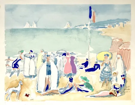 ステンシル Van Dongen - La Plage 1920