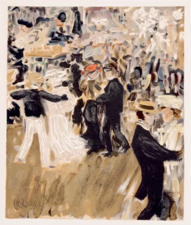 リトグラフ Van Dongen - La Terasse