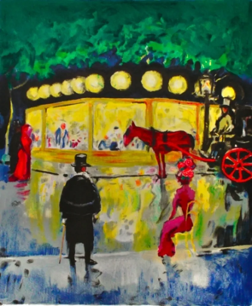 リトグラフ Van Dongen - Le Carrousel
