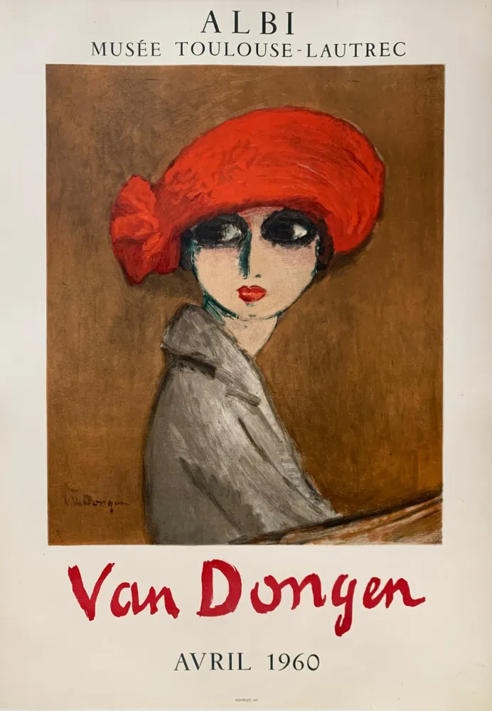 リトグラフ Van Dongen - Le Coquelicot