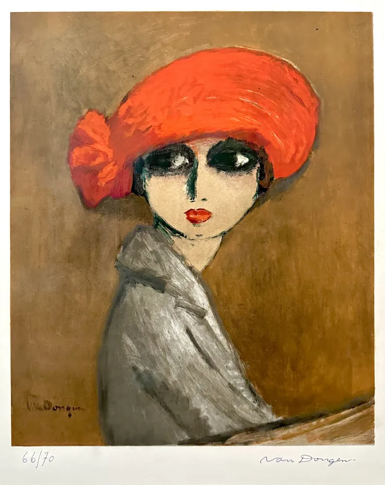 リトグラフ Van Dongen - Le Coquelicot