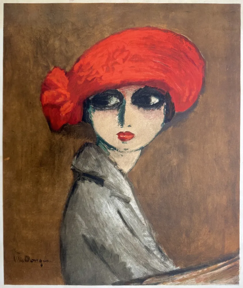リトグラフ Van Dongen -  Le Coquelicot