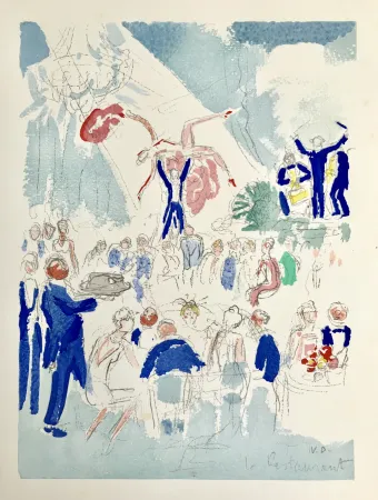 ステンシル Van Dongen -  Le Restaurant